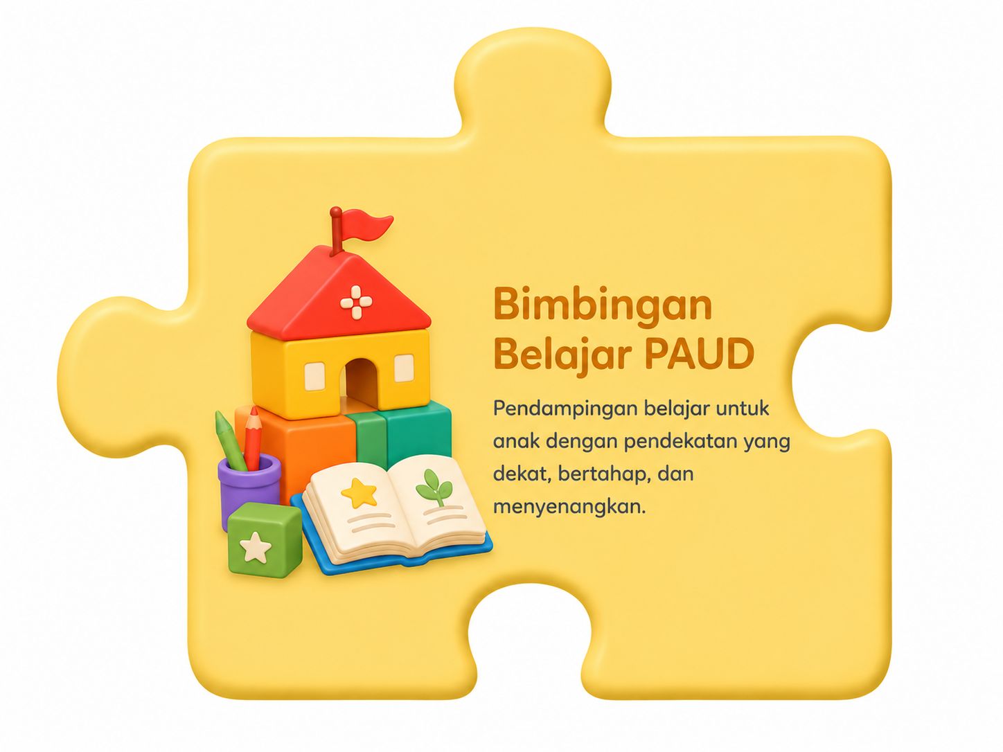 Ilustrasi program Bimbingan Belajar PAUD